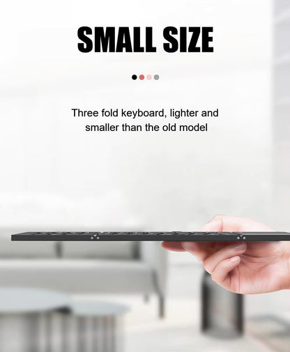 FoldEz™ - Mini Wireless Keyboard