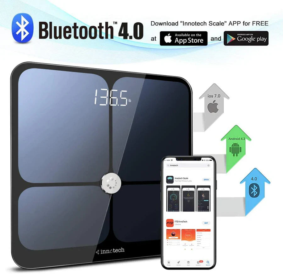 Smart Scale Bluetooth for Body Weight