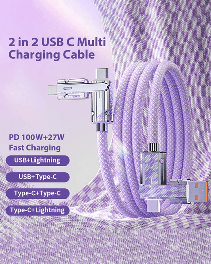 4-in-1 Multi USB Charging Cable