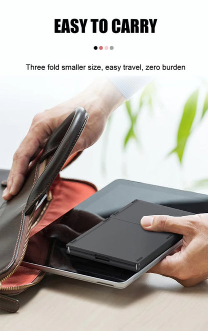 FoldEz™ - Mini Wireless Keyboard