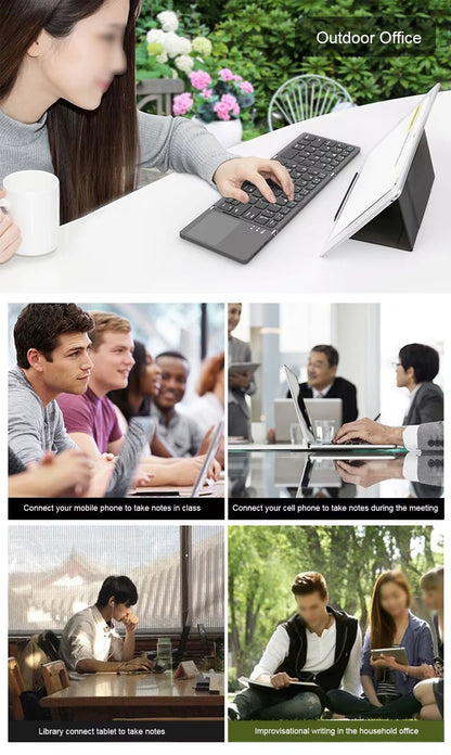 FoldEz™ - Mini Wireless Keyboard