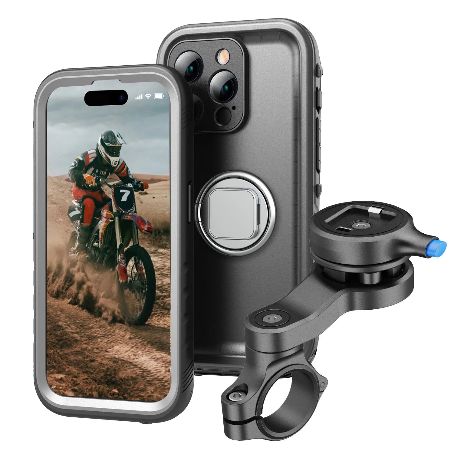 Waterproof Mobile Phone Holder Motorcycle Bike